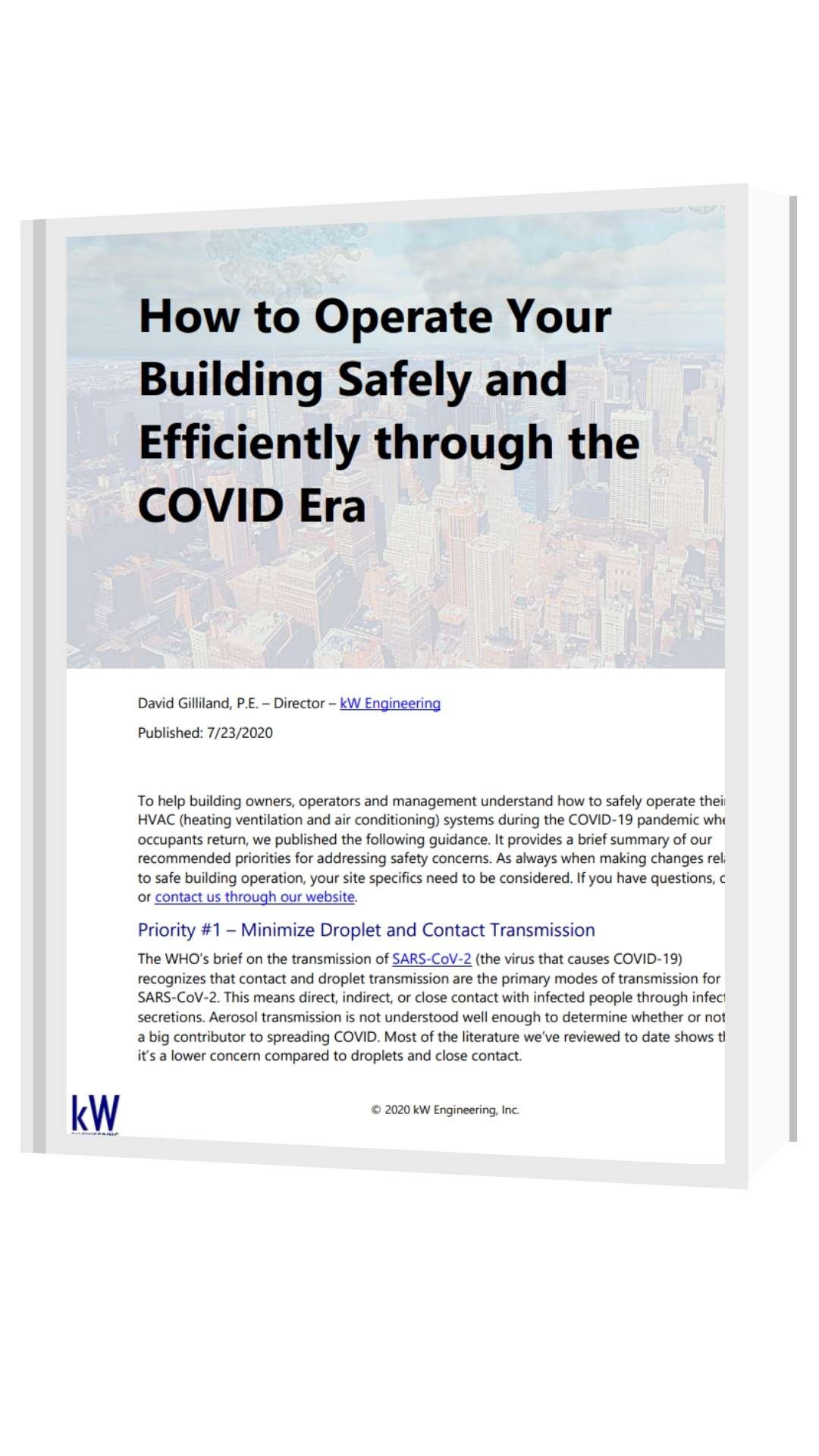 covid-19 building readiness ventilation guide kw engineering