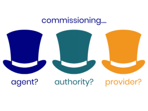 commissioning titles correct authority provider agent
